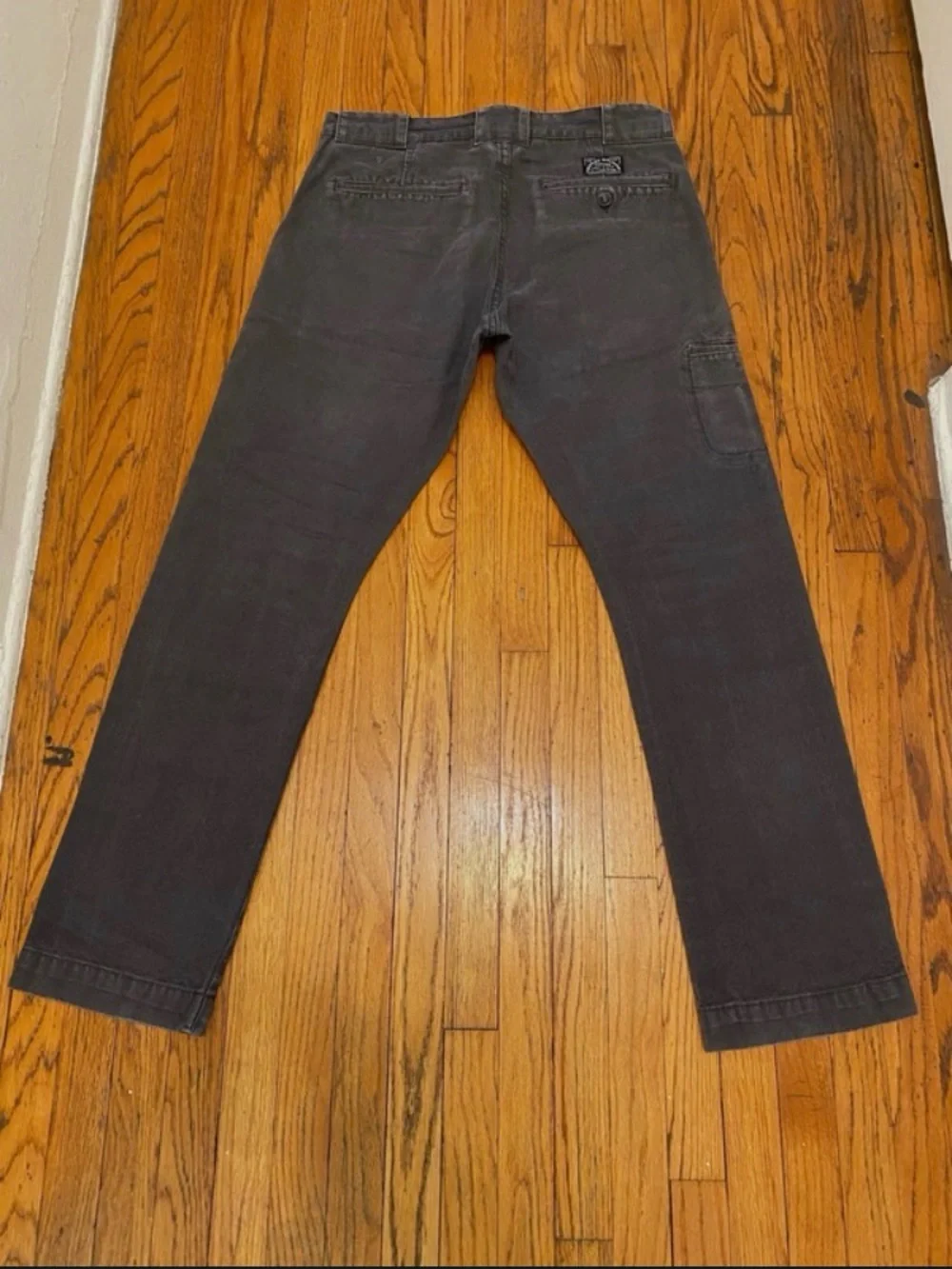 Deus Ex Machina Customs Canvas Workwear Pants 33x31 Sturdy Cotton Retail $125